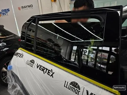 EV3스노우화이트펄 썬팅 시흥루마버텍스  신차패키지 식빵등 시공