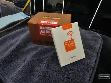 레이EV 스모크블루 LED헤드램프 식빵등 썬팅 블랙박스 시공기