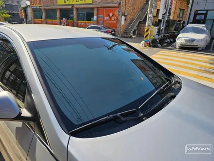 쏘나타 후면 기포 현상 글라스틴트 선셋 반반사 썬팅으로 처방전