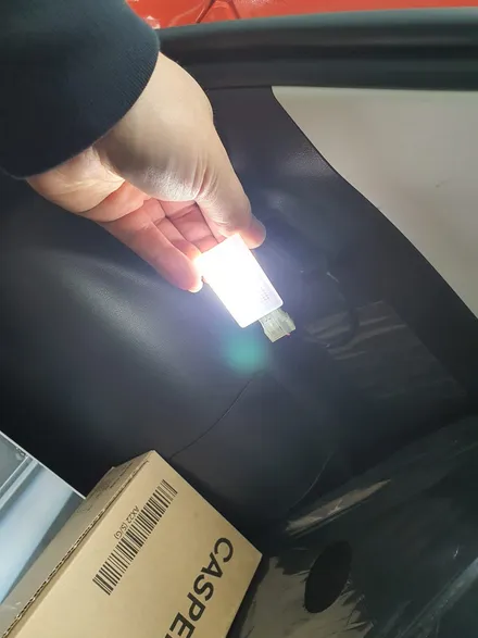 캐스퍼 오렌지펄 신차패키지 시흥 파파웍스에서 원큐로