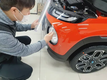 안양 캐스퍼 티나인V100 반사썬팅 신차패키지로 한방에 해결