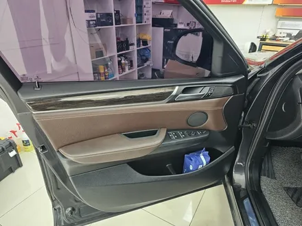 F바디 2015년 BMW X4 썬팅 파파웍스 루마버텍스 재시공