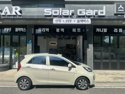 대전 썬팅 모닝 솔라가드 프리미엄 S라인 전체 썬팅 재시공 / 대전 서구