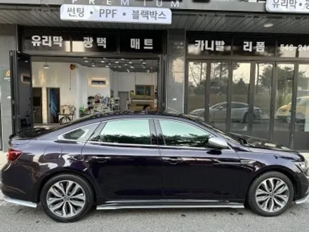 대전 썬팅 SM6 블락포디 비바 전체 썬팅 재시공 / 대전 서구