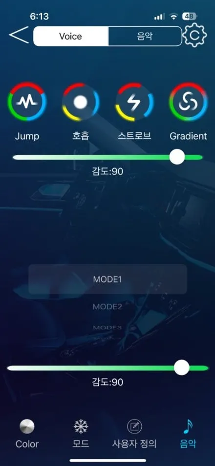 대전 박스카 KA4 카니발 RGB 엠비언트 / 대전 서구