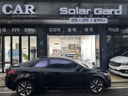 대전 썬팅 포르테쿱 솔라가드 프리미엄 G라인 전체 10% 썬팅 재시공 / 대전 서구