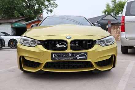 BMW F82 M4 오스틴옐로우 V타입 카본 프론트립 장착 / 서울 양천 신정동