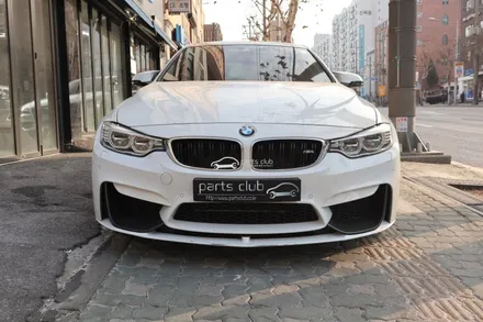 [파츠클럽] BMW F82 M4 퍼포먼스 프론트립 에어뎀 장착 / 서울 양천 신정동