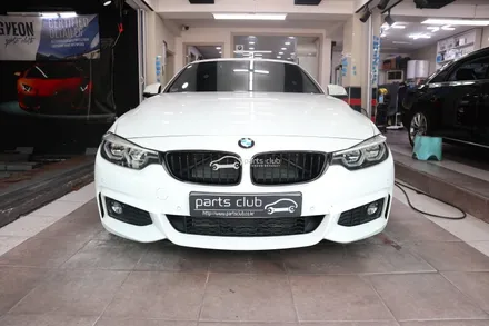 [파츠클럽] BMW F33 430i 컨버터블 카본 프론트립 사이드미러커버 교체 튜닝 / 서울 양천