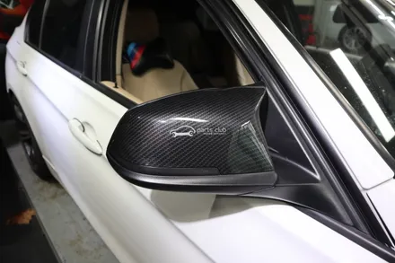 [파츠클럽] BMW 사이드미러 커버 수전사와 리얼카본 차이점 비교 / 서울 양천