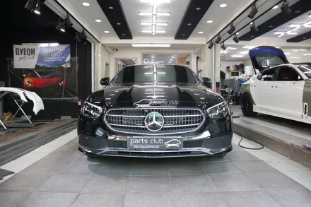 [파츠클럽] 벤츠 W213 E250 실내 인테리어 카본 랩핑으로 꾸미기 / 서울 양천
