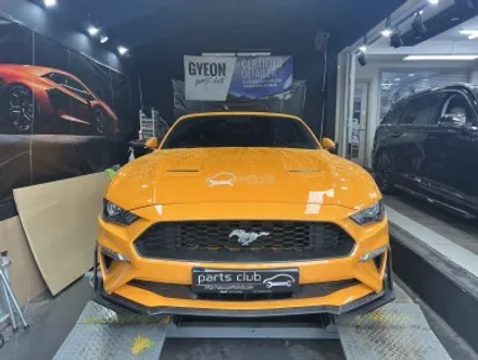 머스탱 컨버터블 오렌지퓨리 쉘비 GT500 앞범퍼 바디킷 교체 튜닝 / 서울 양천