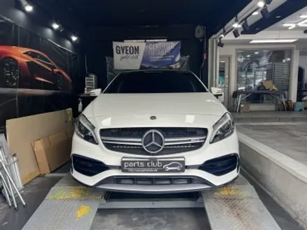 벤츠 W176 A45 AMG 세로그릴, 카나드윙 교체 튜닝 / 서울 양천 신정동