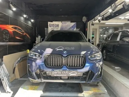 BMW G02 X3 LCI 후기형 앞범퍼 에어덕트 파손 정품 파츠 교체 수리 / 서울 양천 신정동