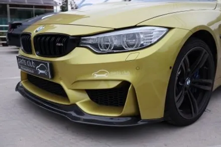 BMW F82 M4 오스틴옐로우 V타입 카본 프론트립 장착 / 서울 양천 신정동