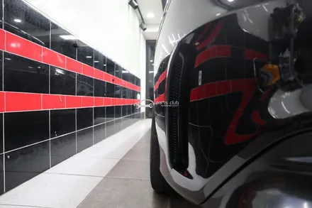 [파츠클럽] 벤츠 CLA45 AMG 뒷범퍼 교체 바디킷 튜닝 / 서울 양천