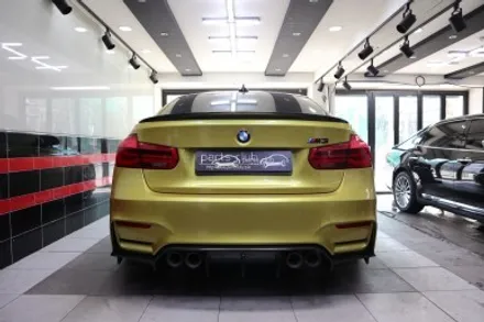 BMW F80 M3 오스틴옐로우 빅핀 V 타입 카본 디퓨져 드레스업 / 서울 양천