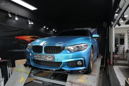 앞범퍼 달린 부품 제거 방법은? BMW F32 428i 프론트립 재장착 / 서울 양천
