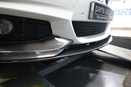 BMW F32 420d 퍼포먼스 P타입 카본 프론트립 장착 튜닝 앞범퍼 개조 / 서울 양천