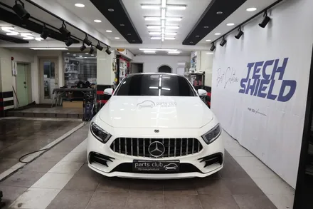 벤츠 c257 cls53 amg 세로그릴 앞범퍼 튜닝 분위기 변화 / 서울 양천