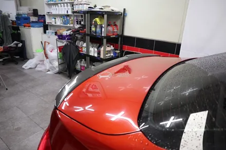 BMW F80 M3 뒷태의 강렬한 퍼포먼스 튜닝 카본 스포일러 장착 / 서울 양천