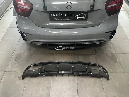 벤츠 W176 A45 AMG 뒷범퍼 사고 카본 디퓨져 교체 랩핑 재시공 보험처리 / 서울 양천