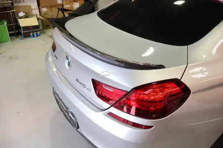 [파츠클럽] BMW 6시리즈 F06 640d 3D디자인 카본 스포일러 장착 :: 자동차용품 쇼핑몰 / 서울 양천 신정동