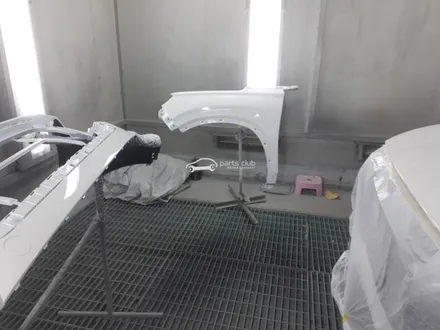 [파츠클럽] 양천구 1급 공업사 현대 산타페 앞범퍼 휀다 본넷 판금도색 사고수리 / 서울 양천