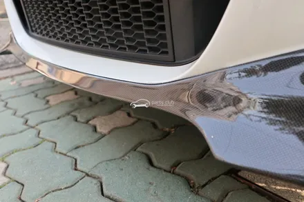 BMW F10 520d 앞범퍼 파손된 카본 프론트립 교체 장착 / 서울 양천
