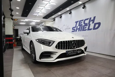 벤츠 c257 cls53 amg 세로그릴 앞범퍼 튜닝 분위기 변화 / 서울 양천