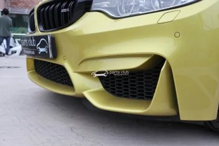 BMW F82 M4 오스틴옐로우 V타입 카본 프론트립 장착 / 서울 양천 신정동