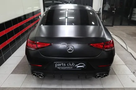 [파츠클럽] 벤츠 C257 CLS400d CLS53 AMG 뒷범퍼 바디킷 GT 세로그릴 교체 / 서울 양천