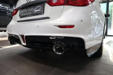 인피니티 Q50 문라이트화이트 오루즈 앞뒤범퍼 교체 바디킷 어디서? / 서울 양천