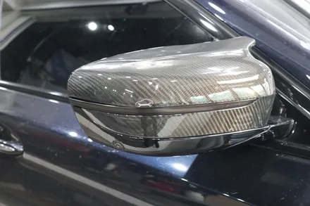 BMW G30 M550i 사이드미러 파손으로 깜박이 부품 수리 및 교체 드라이카본 M타입 뿔미러 / 서울 양천