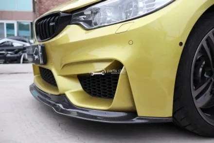 BMW F82 M4 오스틴옐로우 V타입 카본 프론트립 장착 / 서울 양천 신정동