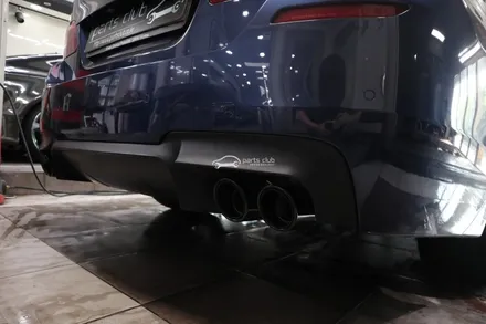 [파츠클럽] BMW 520d 듀얼배기 M5 룩 디퓨져 교체 / 서울 양천