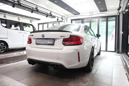 [파츠클럽] BMW F87 M2 뒷범퍼 사고 퍼포먼스 카본 디퓨져 교체 / 서울 양천