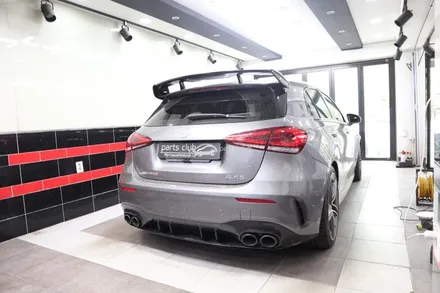 벤츠 W177 A45 AMG 스포일러 파손 고장 사고 수리 / 서울 양천
