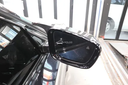 BMW G30 M550i 사이드미러 파손으로 깜박이 부품 수리 및 교체 드라이카본 M타입 뿔미러 / 서울 양천