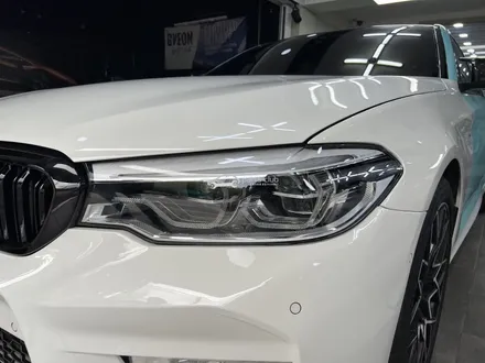 BMW G30 520d 앞범퍼 본넷 사고 자차보험처리 수리 M5룩 바디킷 교체 / 서울 양천