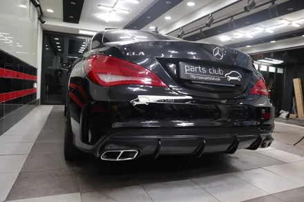 [파츠클럽] 벤츠 CLA45 AMG 뒷범퍼 교체 바디킷 튜닝 / 서울 양천