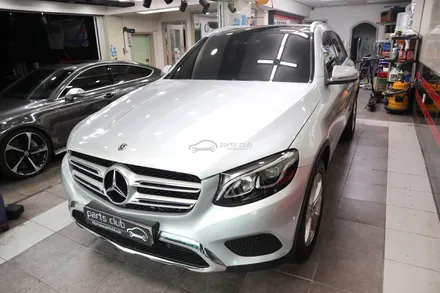 [파츠클럽] 벤츠 GLC220d 범퍼 판금도색 사고수리 순정부품 교체 / 서울 양천