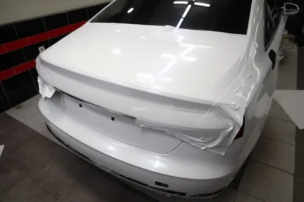 아우디 A8L 60TDI 사고수리 전체랩핑 휠복원 한곳에서 해결 / 서울 양천