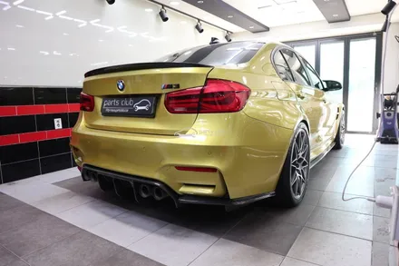 BMW F80 M3 오스틴옐로우 빅핀 V 타입 카본 디퓨져 드레스업 / 서울 양천