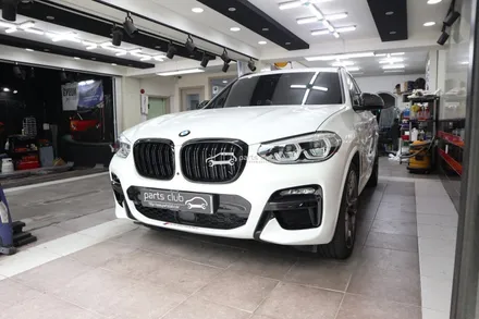 [파츠클럽] BMW G01 X3 m40i 실내 카본 포인트 랩핑 / 서울 양천