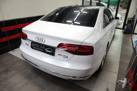 아우디 A8L 60TDI 사고수리 전체랩핑 휠복원 한곳에서 해결 / 서울 양천