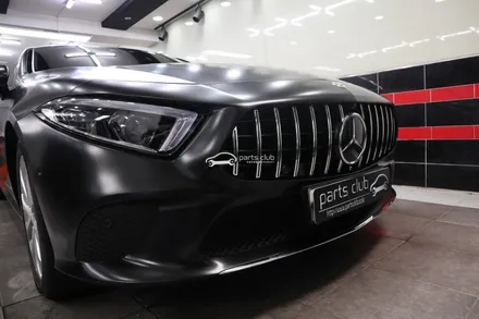 [파츠클럽] 벤츠 C257 CLS400d CLS53 AMG 뒷범퍼 바디킷 GT 세로그릴 교체 / 서울 양천