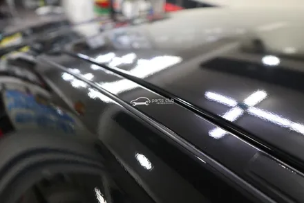 [파츠클럽] 벤츠 W219 CLS350 유광블랙 전체랩핑 다이아몬드 그릴 교체 / 서울 양천
