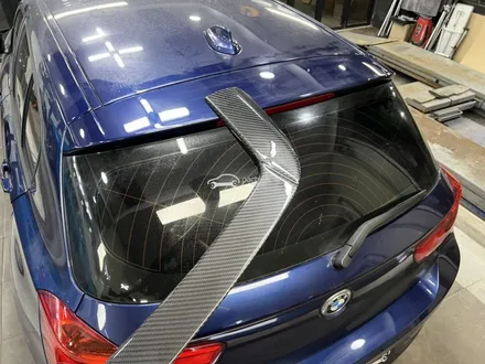 BMW F20 118d m스포츠 쉐도우 앞범퍼 교체, 카본 스플리터 스포일러 미러커버 튜닝 / 서울 양천