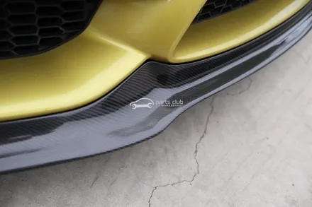 BMW F82 M4 오스틴옐로우 V타입 카본 프론트립 장착 / 서울 양천 신정동